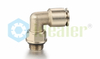 Brass Push To Connect Fittings Male Elbow with ISO REACH